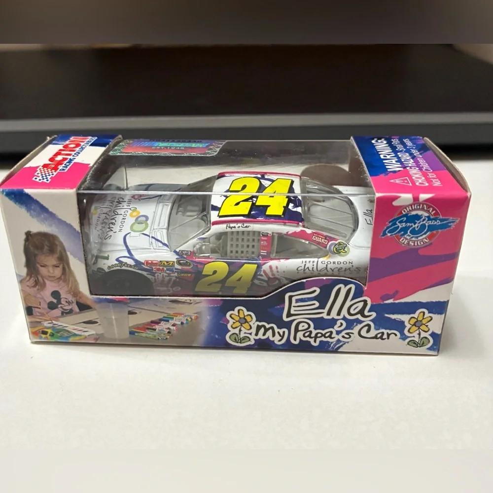 Jeff  Gordon Ella My Papa's Car Limited Edition 1:64 die cast